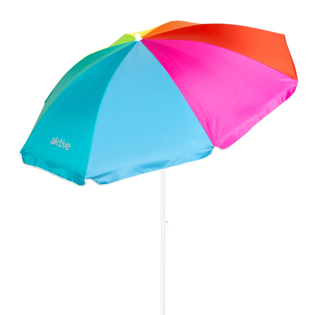 Sombrilla playa 8 varillas 180 cm multicolor