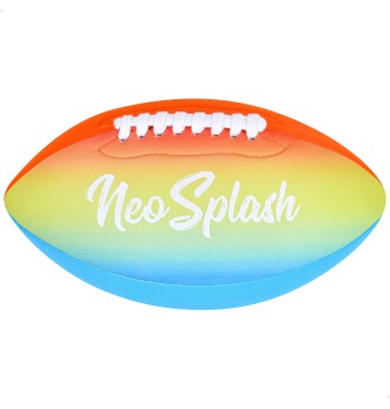 Balón rugby playa neopreno arcoíris, antideslizante y...
