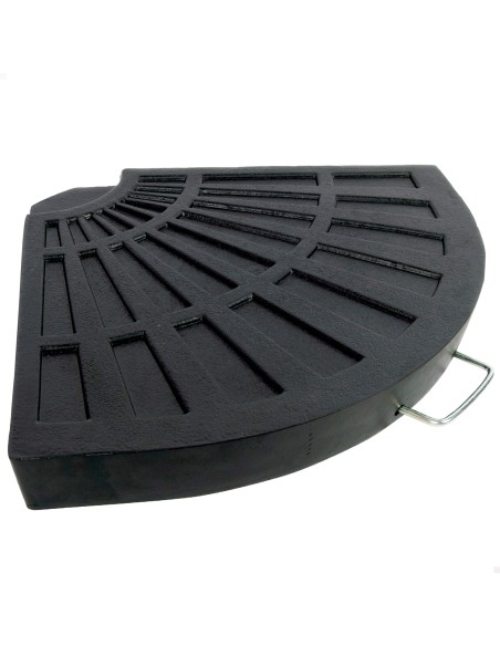 Base para sombrilla triangular poliresina