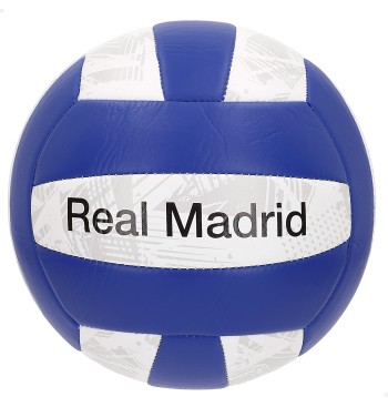 Real Madrid Balón volleyball playa talla 5 (21 cm)
