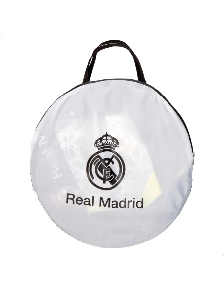 Pack Real Madrid portería pop-up 4 en 1 y balón de fútbol playa