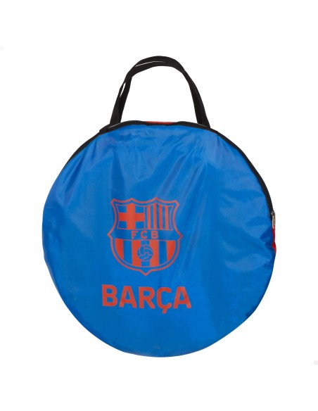 Pack FC Barcelona 2 porterías pop-up y balón fútbol playa