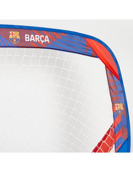 Pack FC Barcelona 2 porterías pop-up y balón fútbol playa