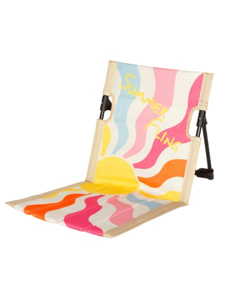 Esterilla playa plegable y reclinable 40x40x40 cm Summer Fling