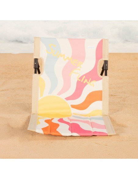 Esterilla playa plegable y reclinable 40x40x40 cm Summer Fling