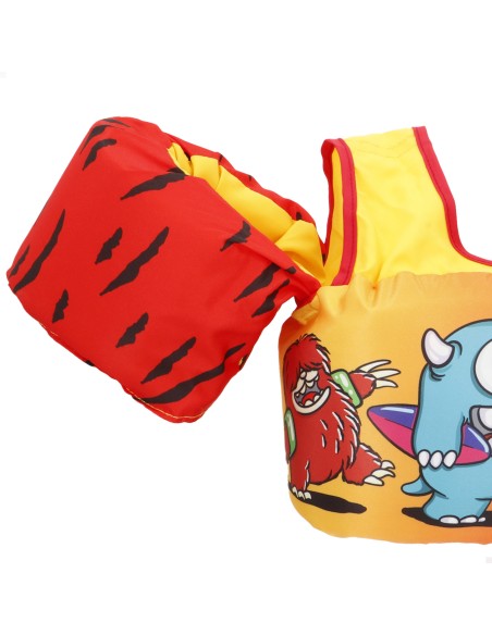 Chaleco salvavidas niño monstruos 15-30 kg regulable