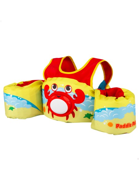 Chaleco salvavidas niño cangrejo 15-30 kg regulable