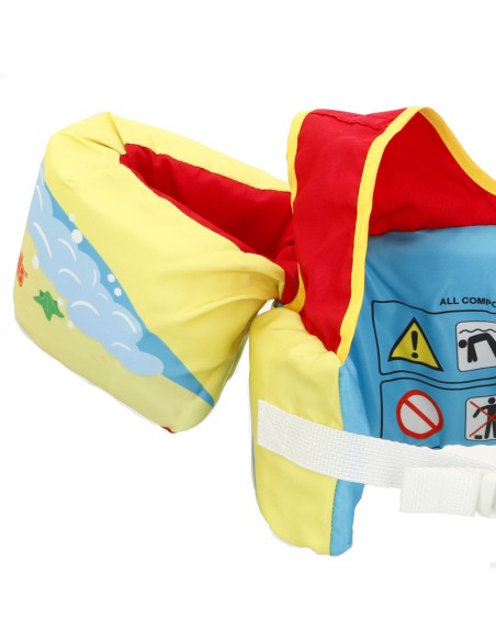 Chaleco salvavidas niño cangrejo 15-30 kg regulable