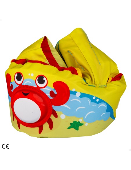 Chaleco salvavidas niño cangrejo 15-30 kg regulable