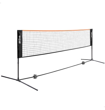 Red voley y bádminton portátil y ajustable en altura c/bolsa