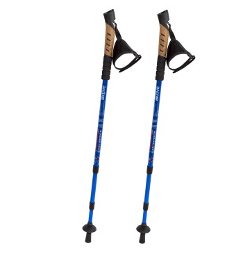Set bastones trekking extensibles 67-135 cm