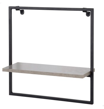 Max Home Estantería pared efecto cemento 1 estante...