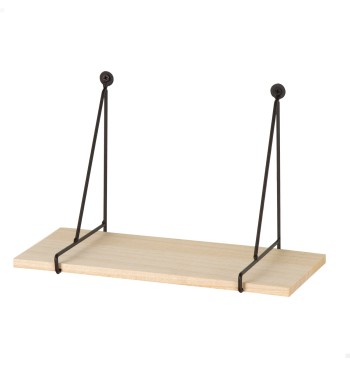 Max Home Estantería pared colgante madera 30x14,5x20 cm