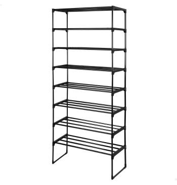 Max Home Estantería plástico 8 estantes 67x30x160 cm