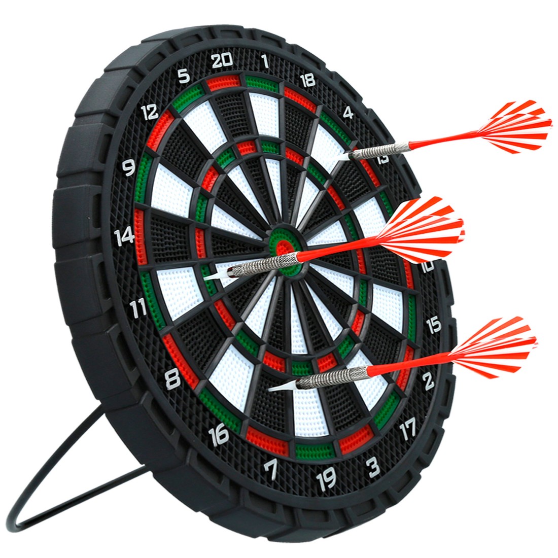 Diana electrónica multijuegos 3 dardos ø31 cm
