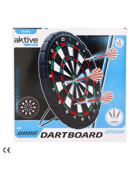 Diana electrónica multijuegos 3 dardos Ø31 cm