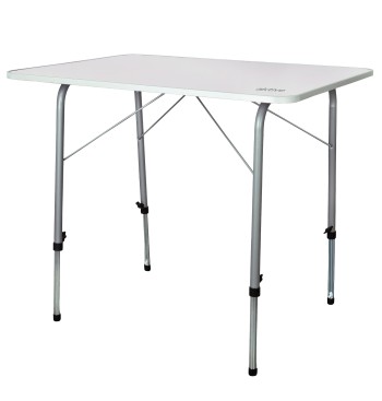 Mesa camping plegable altura regulable