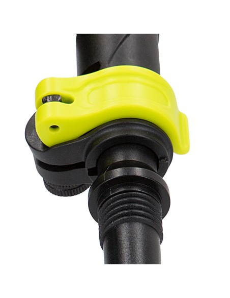 Bastón extensible trekking 62-135 cm 3 sec con empuñadura eva
