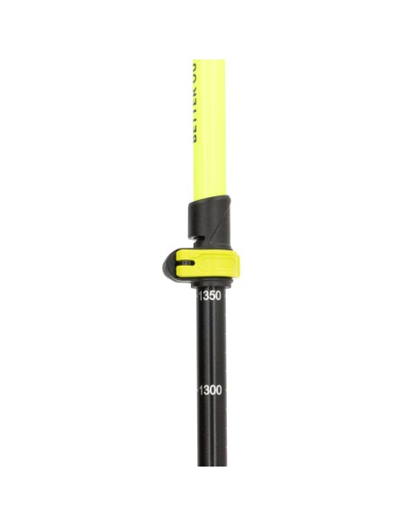Bastón extensible trekking 62-135 cm 3 sec con empuñadura eva