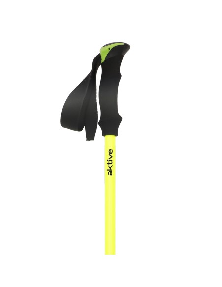 Bastón extensible trekking 62-135 cm 3 sec con empuñadura eva