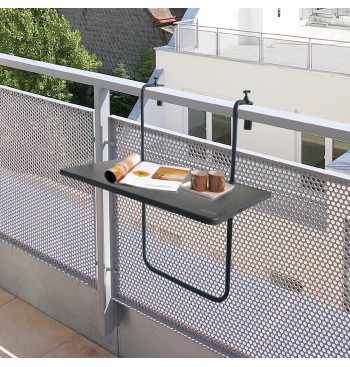 Mesa plegable balcón multiposición 2