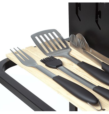 Set de 4 accesorios barbacoa 2