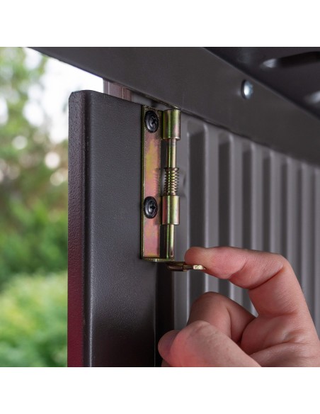 Lifetime Armario exterior vertical Rough Cut™ 1445 litros con estantes y colgadores
