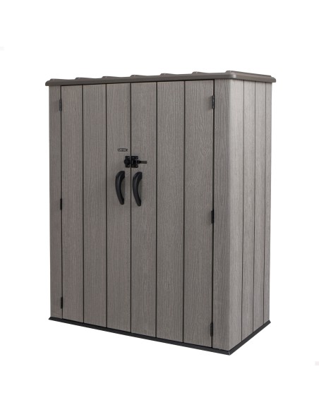 Lifetime Armario exterior ultrarresistente 143x74x174 cm