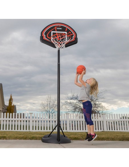 Lifetime Canasta baloncesto ultrarresistente altura regulable 165-222 cm