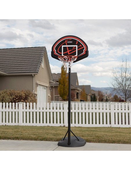 Lifetime Canasta baloncesto ultrarresistente altura regulable 165-222 cm