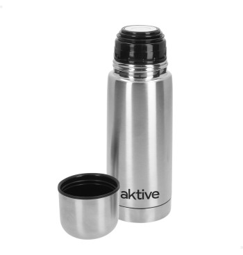 Botella térmica 350 ml inox tapón rosca antifugas...