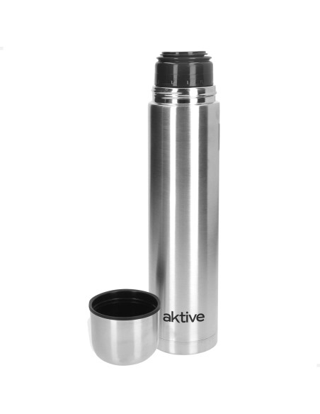 Botella térmica 750 ml inox tapón rosca antifugas dosificador