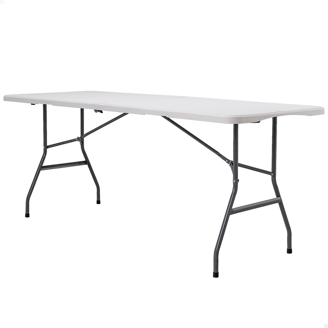 Peakform mesa rectangular plegable por la mitad 180x70x74 cm