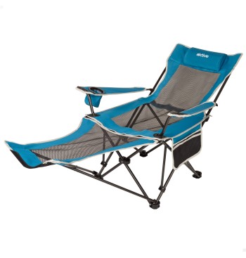 Silla tumbona plegable camping