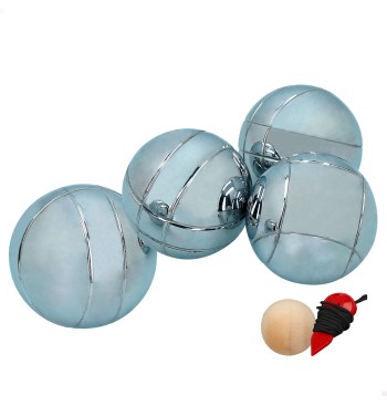 Juego de petanca profesional 4 bolas