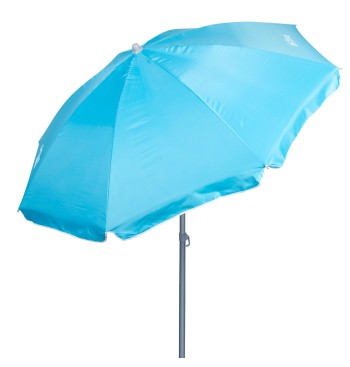 Sombrilla playa 8 varillas 180 cm azul