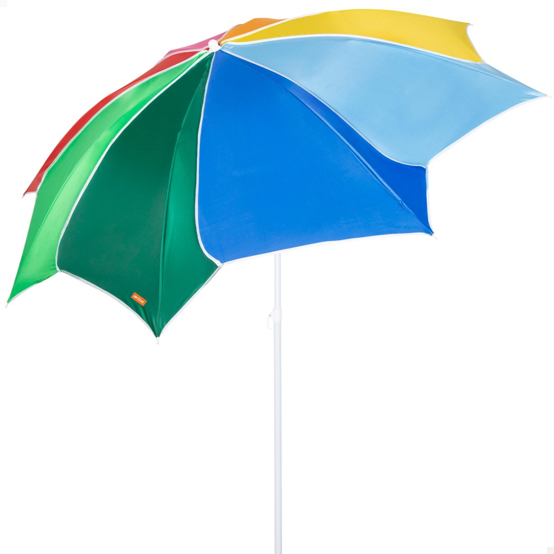 Sombrilla de playa inclinable multicolor d200 con protección uv50