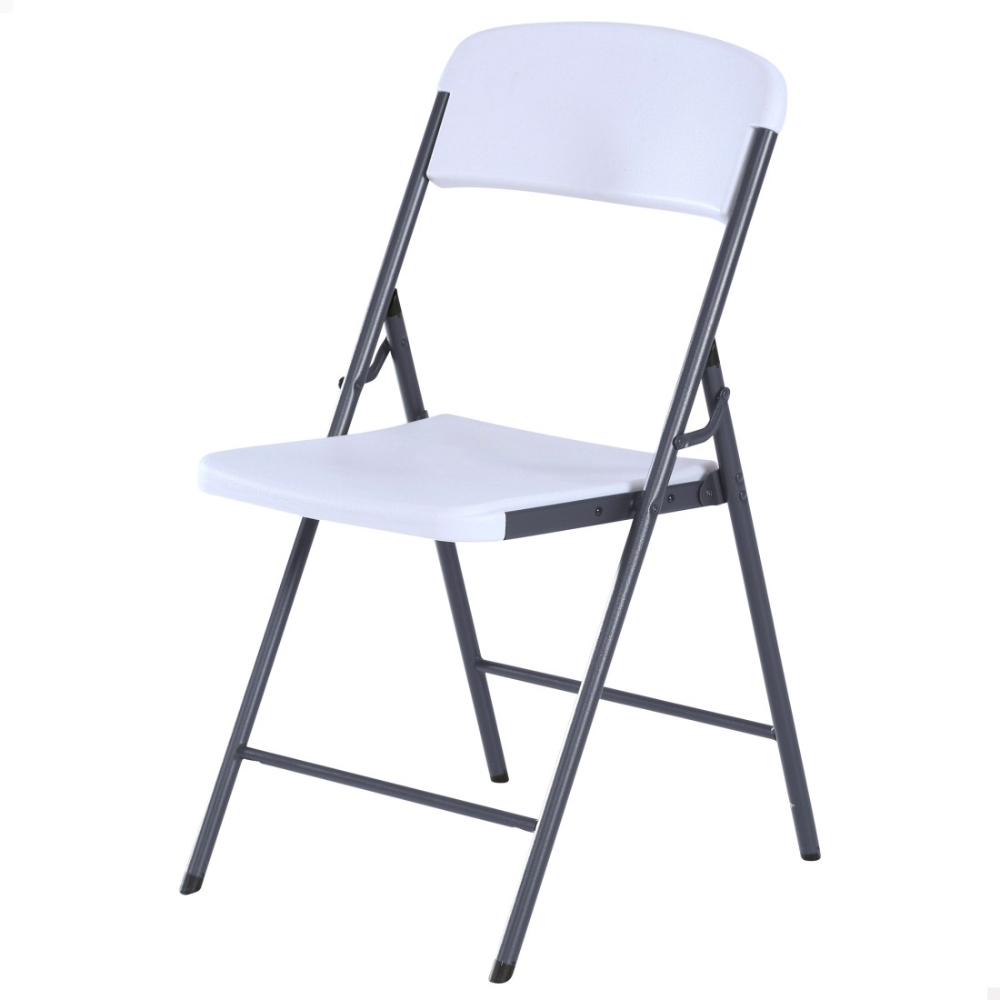 Lifetime silla plegable blanca ultrarresistente 48x50,5x84,5 cm