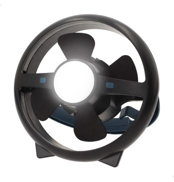 Lámpara camping LED 3 en 1 USB con ventilador 100 lúmenes