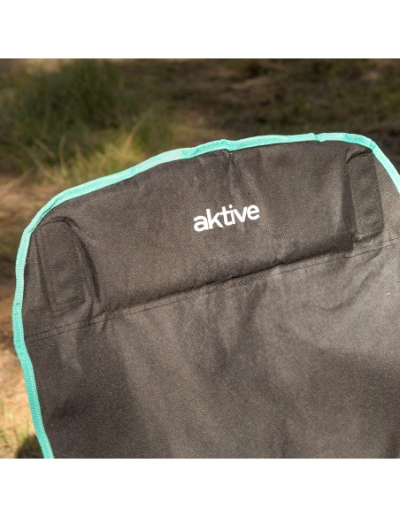 Silla plegable camping 55x45x90 cm con bolsa transporte