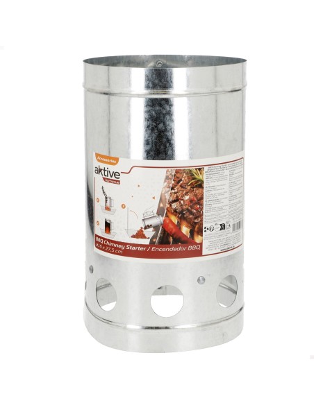 Encendedor de barbacoa carbón con mango