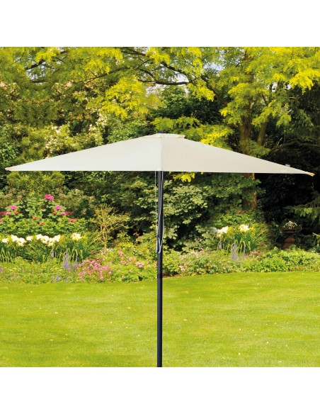 Sombrilla para jardín cuadrada 300x300 cm con protección UV50