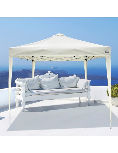 Cenador plegable y ajustable en altura Max - Air 300x300x 240/250  cm blanco