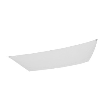Toldo rectangular sombreo uv50 color blanco