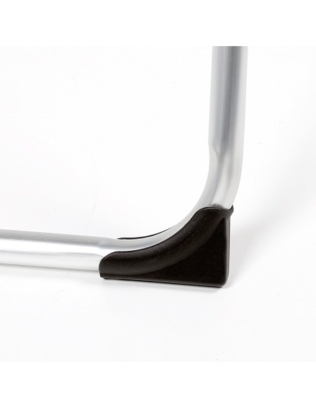 Silla plegable jardín acolchado Deluxe respaldo alto multiposición