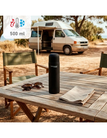 Botella térmica Thermos acero inoxidable 500 ml negro