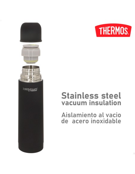 Botella térmica Thermos acero inoxidable 500 ml negro