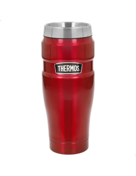 Vaso térmico Thermos acero inoxidable 470 ml rojo metalizado