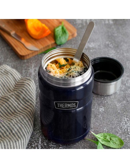 Termo comida Thermos 710 ml acero inoxidable azul