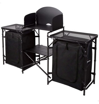 Armario cocina camping plegable 175x48x110 cm con...